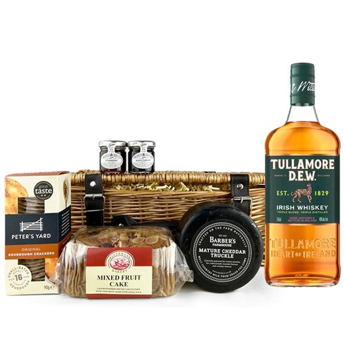 Tullamore Dew Blended Irish Whiskey 70cl Premium Gift Hamper – Luxury Food & Drink Hamper